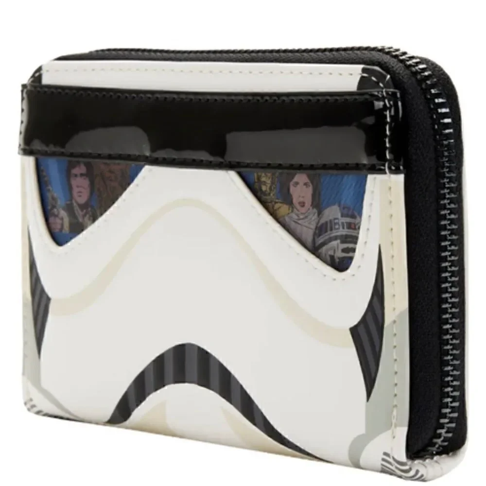 Stormtrooper Lenticular Cosplay LOUNGEFLY Backpack & Wallet Set NWT STAR WARS